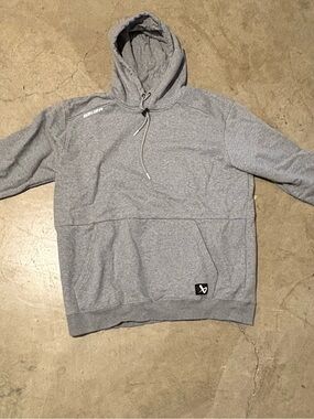 Bauer Light Gray Pullover Hoodie